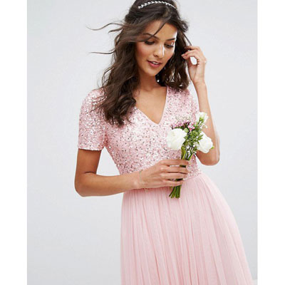 Платье Pamela pink mini