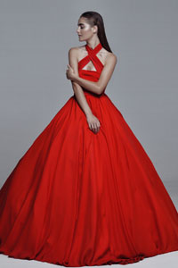 Красное платье #15