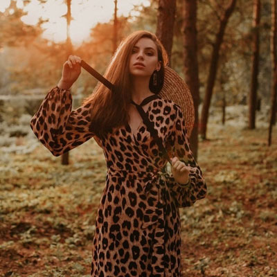 леопардовое платье напрокат